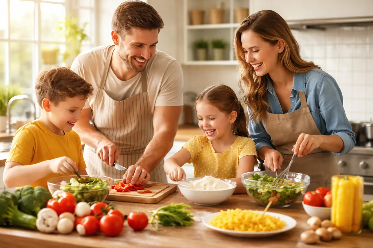 Cuisiner en famille : une expérience enrichissante et savoureuse