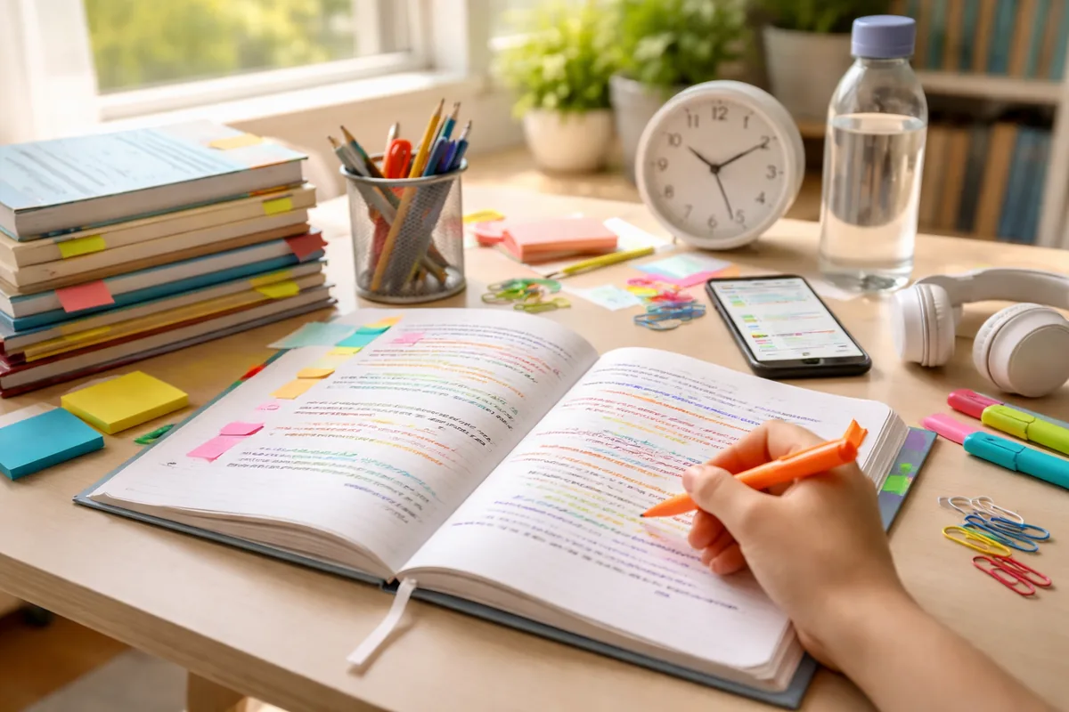 Comment préparer ses révisions pour le Bac et le Brevet efficacement