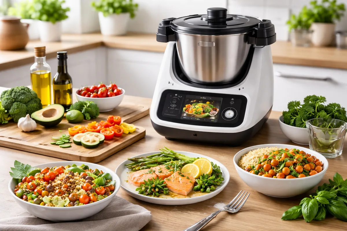 Comment cuisiner des plats sains avec un robot de cuisine multifonction