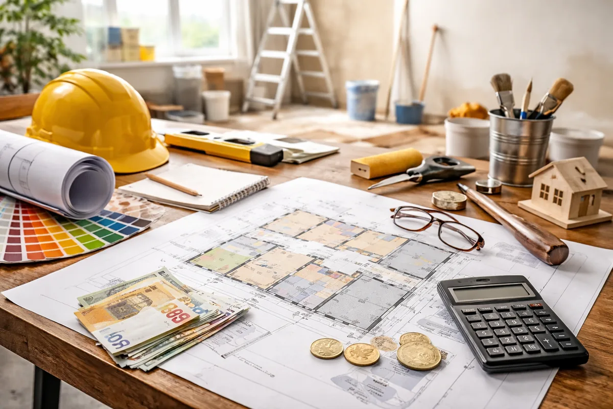 Quel budget prévoir pour rénover une maison de 100 m² selon les travaux